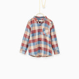 Multicolored checked shirt